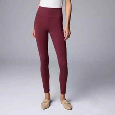 Simply Vera Wang Women Port Royale Live-In Shaping High Rise Leggings - S/M/L/XL