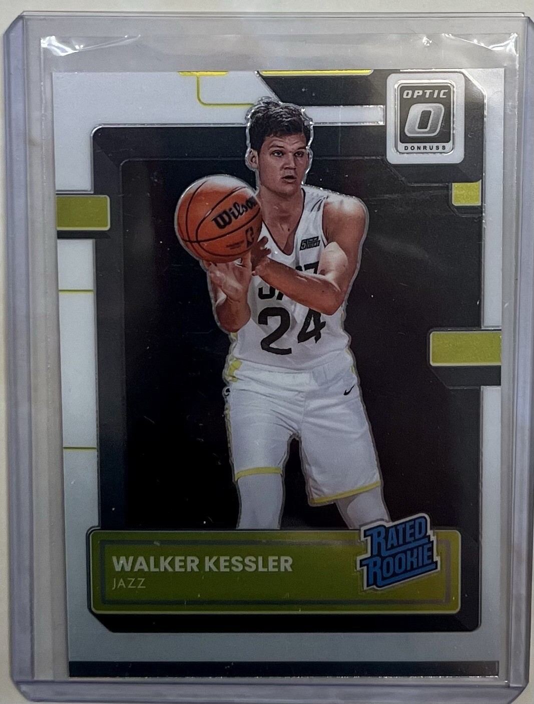202223 Donruss Optic WALKER KESSLER Rated Rookie RC 213 Utah Jazz