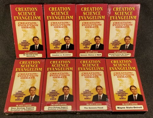 Creation/Evolution Debate: Set of 8 VHS Tapes - Dr. Kent Hovind [VHS Tapes]  - Bild 1 von 7