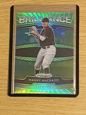 Manny Machado 2020 Prizm Brilliance Lime Green Prizm #d /125 Padres