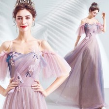 Noble Evening Formal Party Ball Gown Prom Bridesmaid Gradient Host Dress TS6100