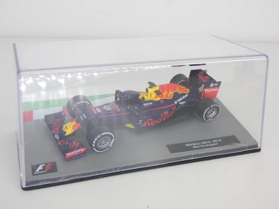 Coche coleccionable modelo juguete Fórmula 1 Max Verstappen Red Bull RB12 1:43 2016 Foto 3 de 4