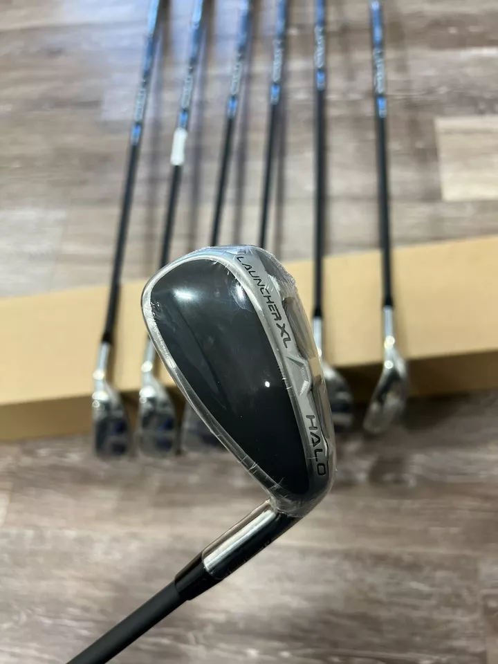 New Cleveland Launcher XL Halo Irons 5-PW, DW - RH Graphite Senior - Image 2 of 4