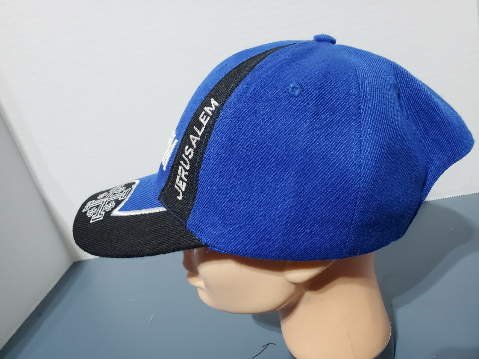 Jerusalem Strapback Baseball Hat Cap Embroidered … - image 3