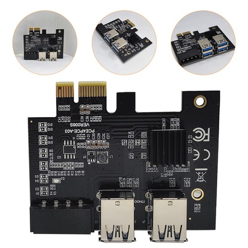 PCI-E-Erweiterungskarte PCI-Express-Riser Pcie Kabel Verlängerung - Bild 4 von 12