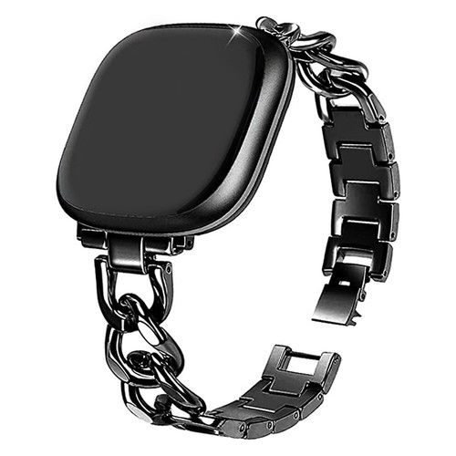Cowboy Stainless Steel Metal Band for Fitbit Versa 3 4 Sense 2 Smart Watch Strap - Picture 4 of 21