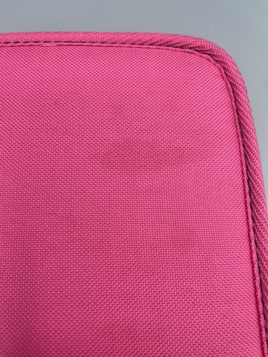 Large bright pink Nintendo ds carrying case (Holds 27 game