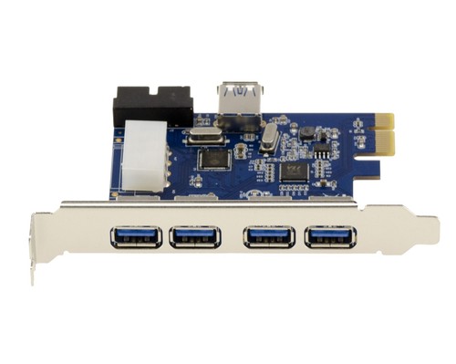 Carte contrôleur PCI Express PCIe vers USB 3.0 4 Ports externes 5G et 3 Ports... - Photo 3/4