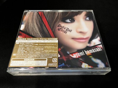 Ayumi Hamasaki Rock 'n' Roll Circus CD + DVD BOOK (Avex Trax 2010) J-POP