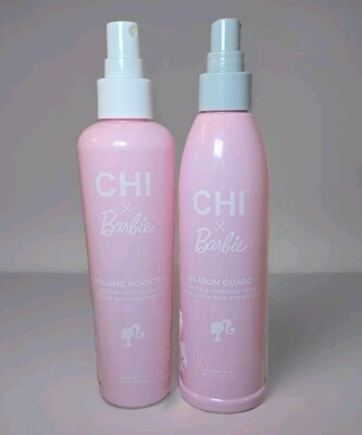 2 Pack - CHI Barbie Volume Booster & 44 Iron Guard (NOT FULL) ,Read Description,
