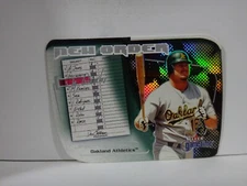 2001 (ATHLETICS) Fleer Game Time New Order #NO8 Jason Giambi