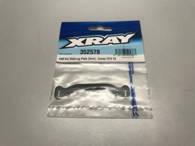 New XRAY XB8 Aluminum Steering Plate (3mm) - Swiss 7075 T6 - XRA 352578