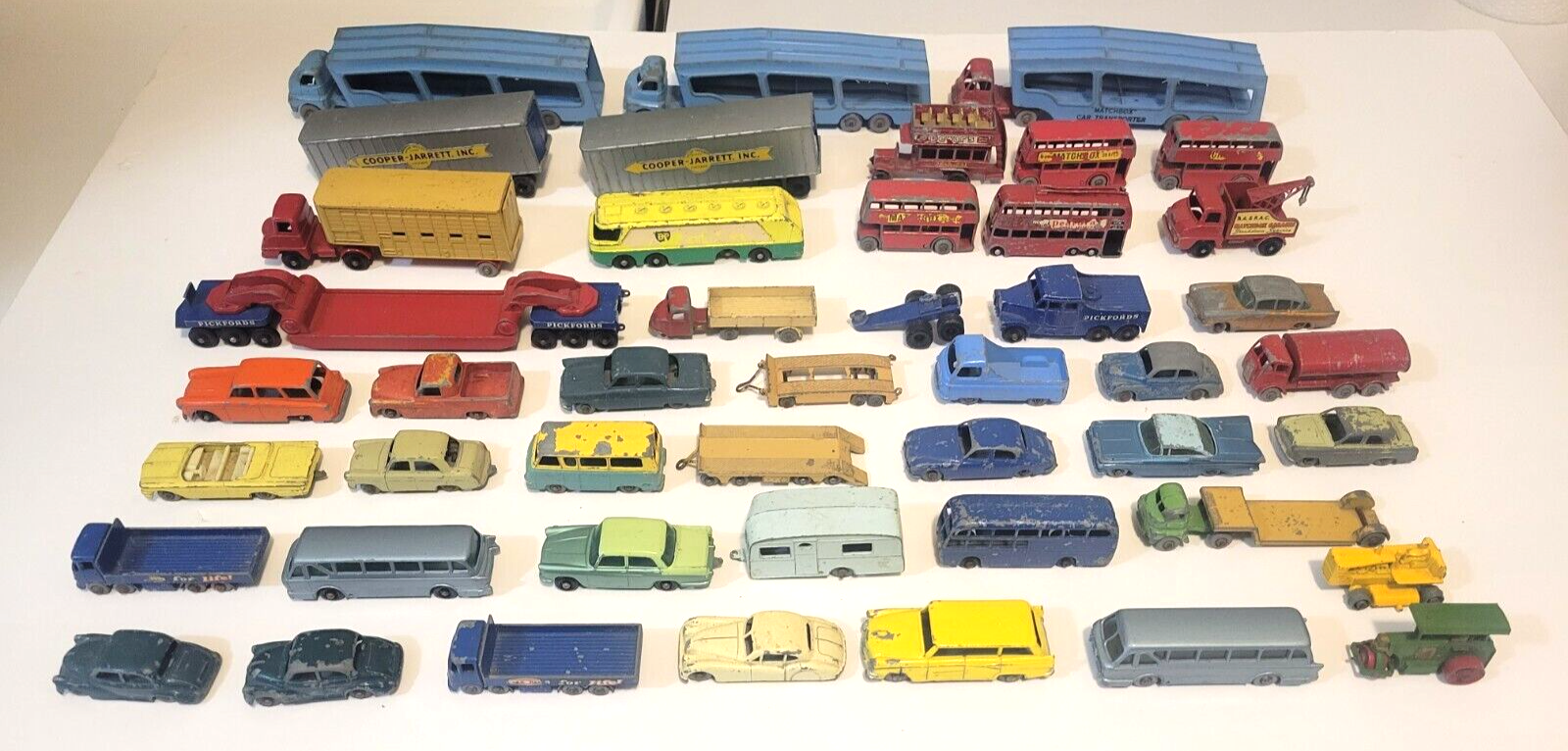 matchbox lot of cars and trucks eBay