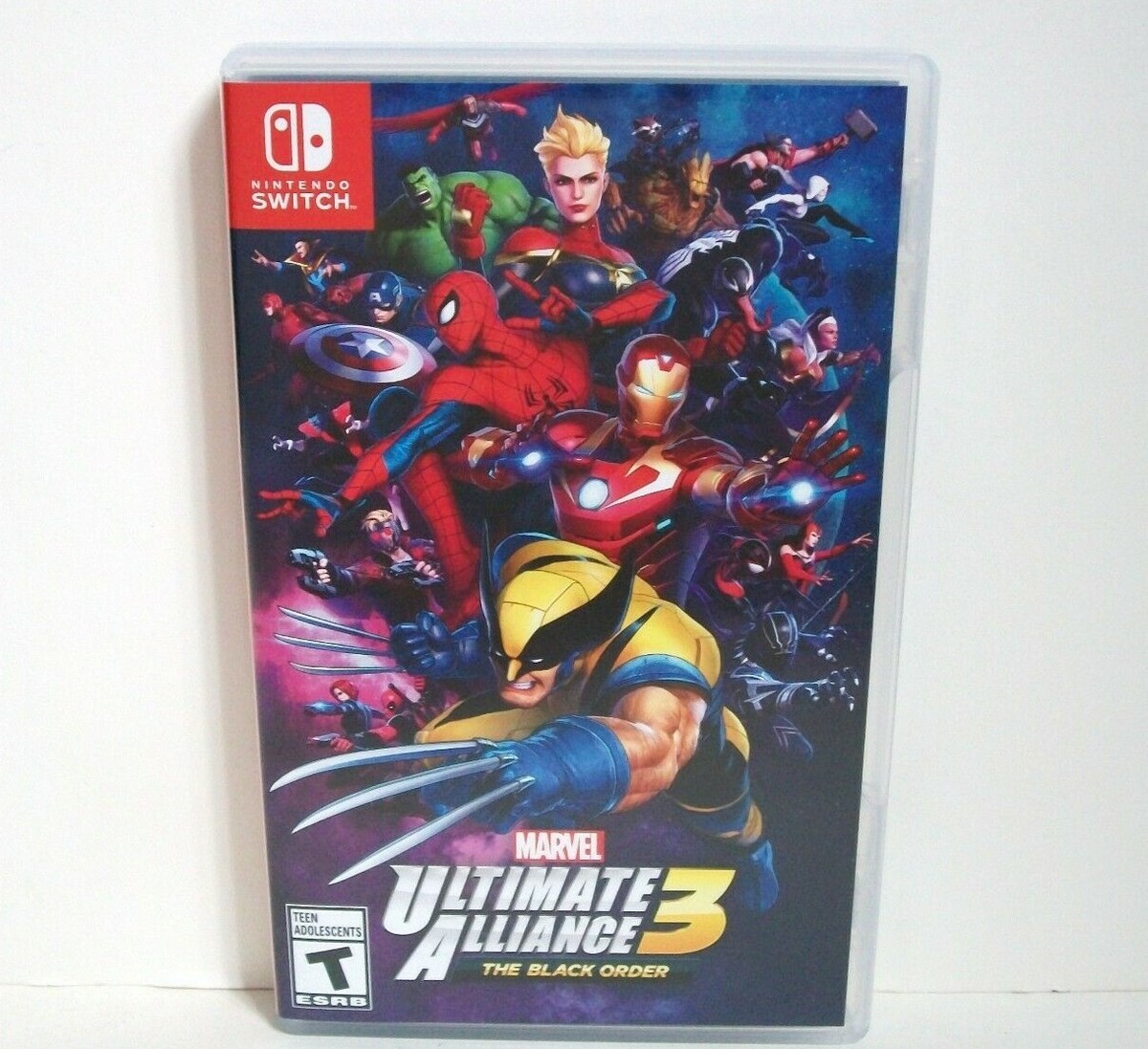 Marvel Ultimate Alliance 3 Case Only NO GAME Nintendo Switch Empty