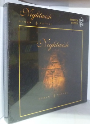 PUZZLE 500 TEILE TEILE - NIGHTWISH HVMAN NATVRE (Rock Saws) VERSIEGELT