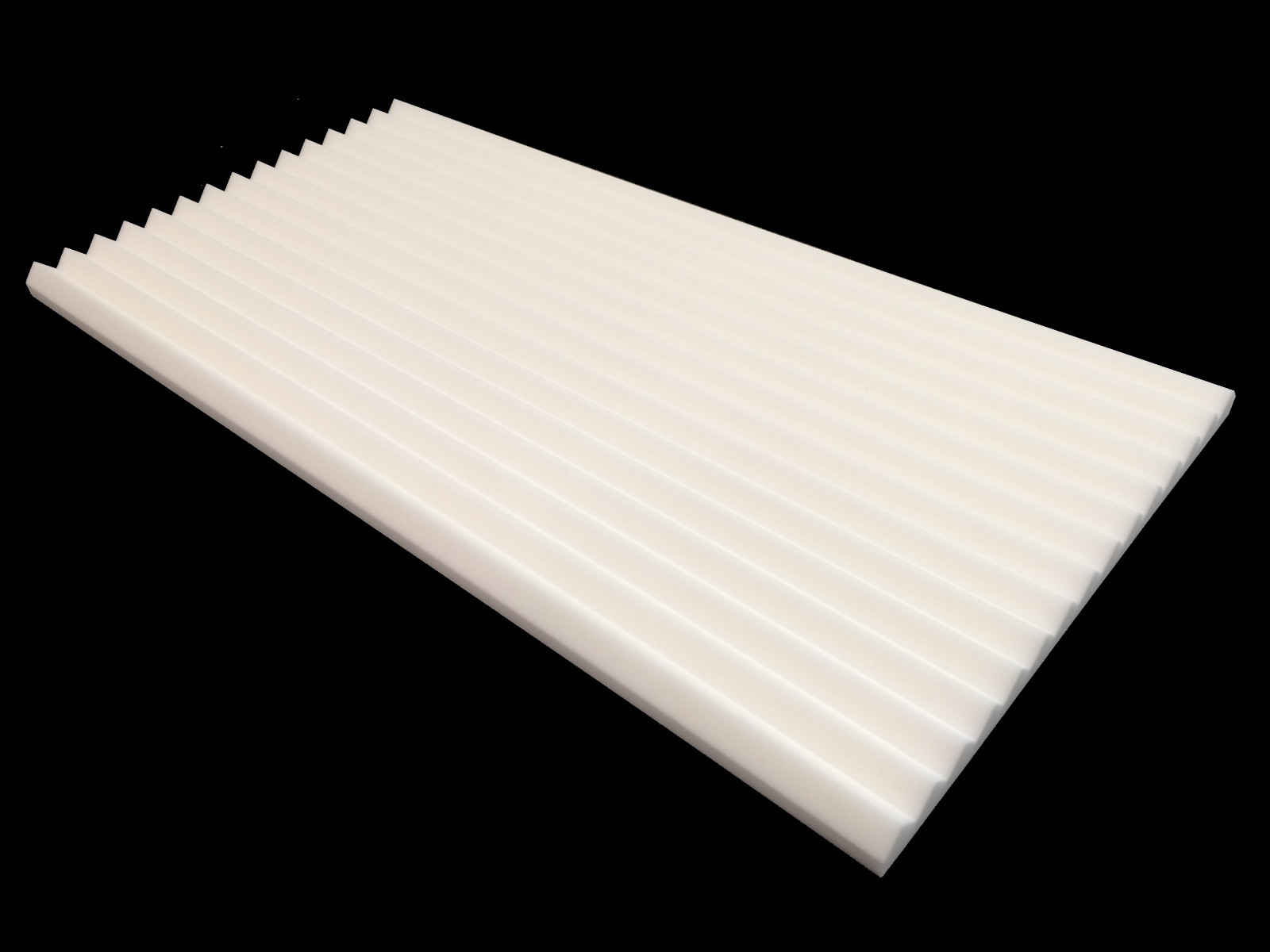 Advanced Acoustics 60cm x 120cm Wedge Melamine Acoustic Foam Treatment Panel