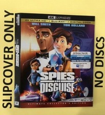 Spies in Disguise 2020 - 4K Blu-ray Slipcover ONLY - NO DISCS