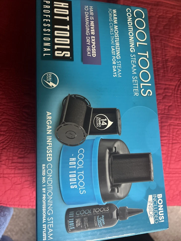 Hot Tool’s Cool Tools Conditioning Steam Setter, NIB - Image 3 of 4