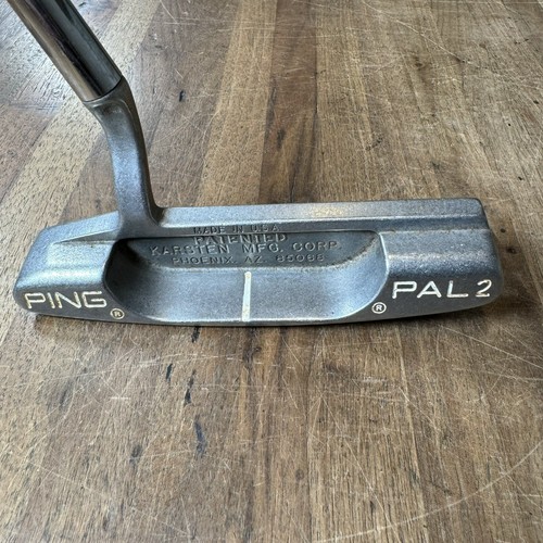 Ping Pal 2 Karsten 85068 Zip Putter Steel Shaft Right Handed 35.5” New Grip - Picture 8 of 19