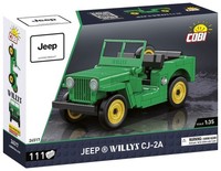 Cobi® 24517 - Jeep Willys CJ-2A MilitäR Armee Fahrzeug Historisch