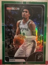 2025-26 Topps NBA Hoops Dylan Harper RC Rookie Green Hoops Parallel MINT 🔥