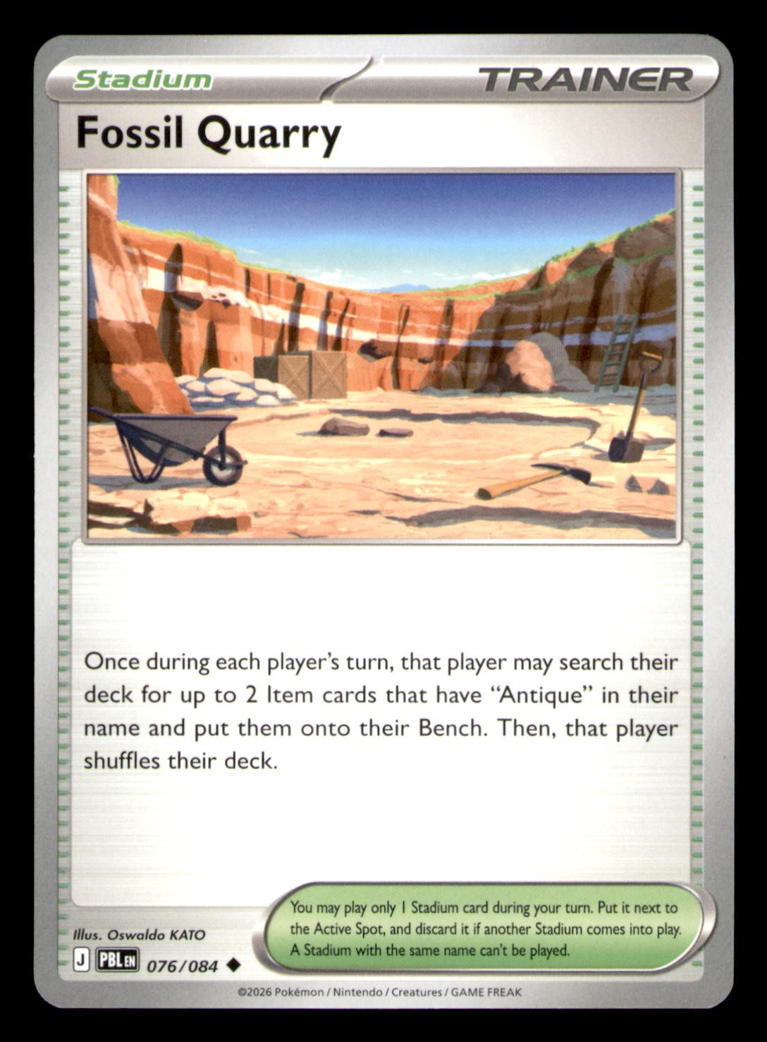 Collapsed Stadium Brilliant Stars #137/172 Uncommon Non-Holo Pokemon TCG
