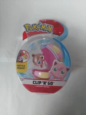 Jazwares Pokemon Clip ’N' Go Jigglypuff Heal Ball Action Battle Ready Box Damage