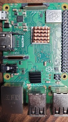 Raspberry Pi 3 Model B+ Einplatinencomputer 1GB RAM HDMI USB Ethernet 