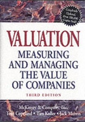 Valuation: Measuring and Managing the Value of Compan by Murrin, Jack 0471361909