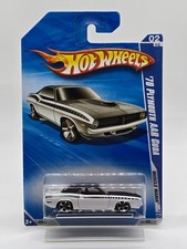 Hot Wheels 1970 Plymouth Aar Cuda-black And White- 2010 Muscle Mania - 0210