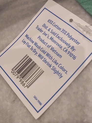 Trader Joe's Pastel Mini Canvas Tote Bags 2025 - LIMITED EDITION - Free Shipping - Picture 6 of 6