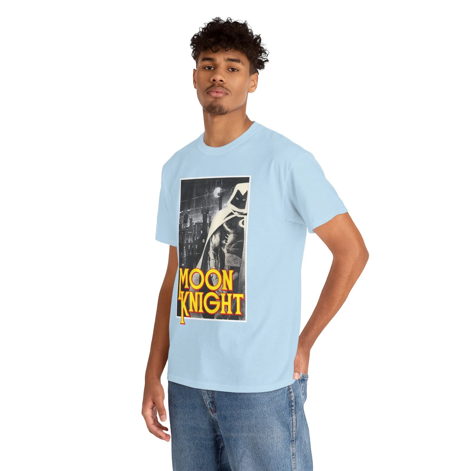 Moon Knight T-Shirt - Bill Sienkiewicz Art - Marvel Comics 1980s