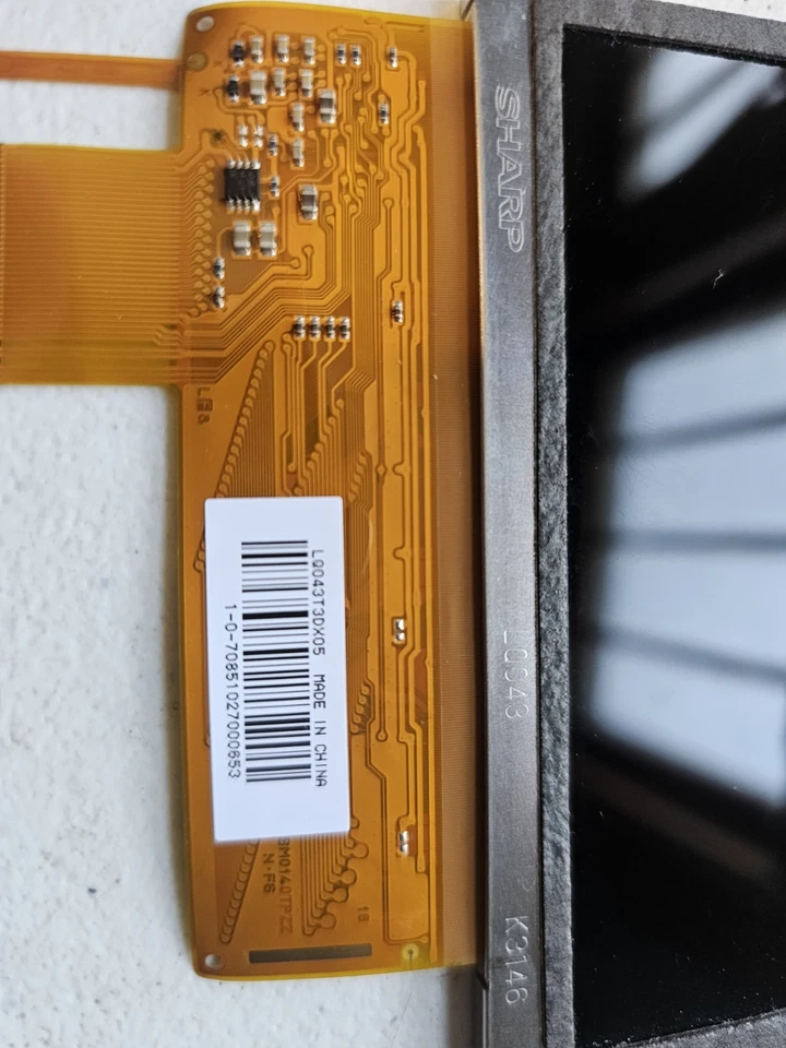 Sharp PSP 1000 PSP 1001 LCD Screen Replacement for Sony Fat PSP 1000 System - Image 2 of 2