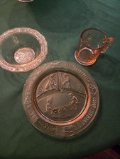 Indiana Glass for Tiara Pink Child's set