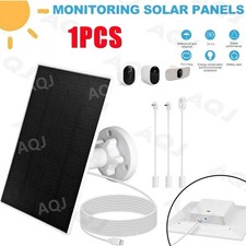 6v 3W Solar Panel for Arlo Pro 6/6 XL/5S/4/3 Ultra Series IP65 Cable