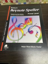 Keynote Speller Primer Level Schaum Publications 1989 Keynote Speller Used