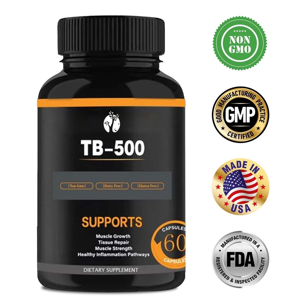 100% PURE TB-500 - Promueve el crecimiento y la recuperación muscular, la salud muscular y articular