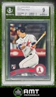 9127 2011 Topps Update #US175 Mike Trout Black 29/60 Los Angeles Angels RC BGS 9