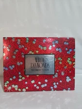 Elizabeth Taylor White Diamonds Perfume Gift Set 3 Pc Body Lotion Body Wash