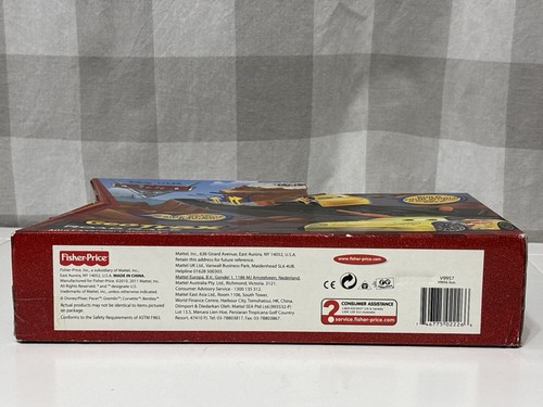 NUOVO Vintage Fisher Price Geotrax Road Race Track Pack Disney Pixar Cars 2 Nuovo con scatola - Foto 11 di 11