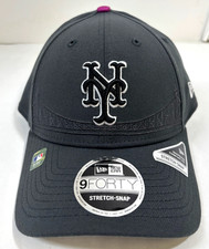 New York Mets MLB NE 2024 City Connect Stretch-Snap Snapback Hat~  Gray