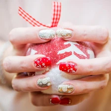 6 Pieces Winter Nail Art Stamping Plates Kit Snowman Snowflake Pine Tree Swea...