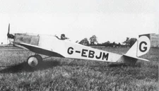 Bristol Type 91 Brownie Sports Desktop Wood Airplane New Model Small Scale 1/32