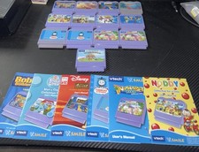 VSMILE VTECH 11 Assorted Games  Manuals