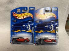 2003 Hot Wheels First Editions Bugatti Veyron Lot of 2 B3