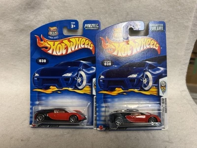 2003 Hot Wheels First Editions Bugatti Veyron *** Lot of 2 **   B3 - Image 1 of 4
