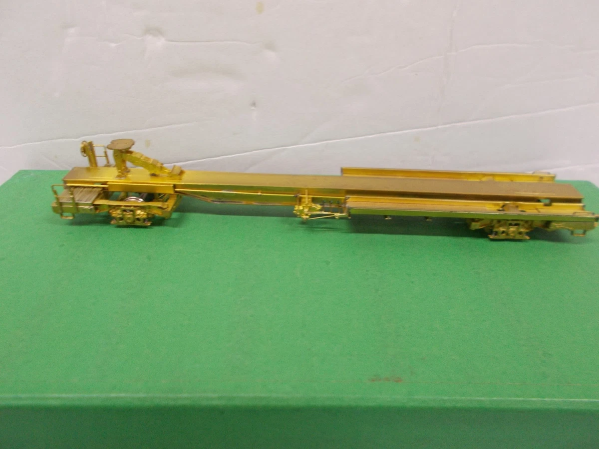 OVERLAND MODELS # 3042 ~ BRASS ~THRALL FRONT RUNNER, TOFC CAR 50' ~HO SCALE
