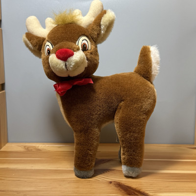 Vintage Applause Rudolph the Red Nosed Reindeer 10'' Plush Standing