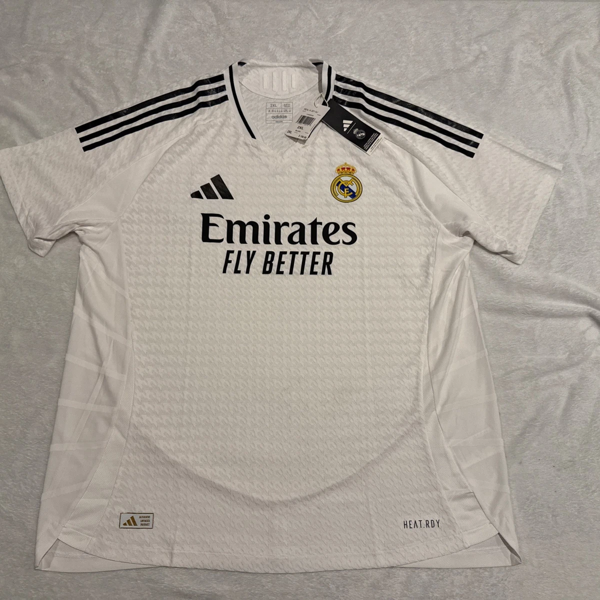 Real Madrid Size 2XL International Club Soccer Fan Jerseys for