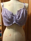Auden 42C Lavander Lace Unlined Balconette Underwire Bra Full Comfort Y4 — photo 1